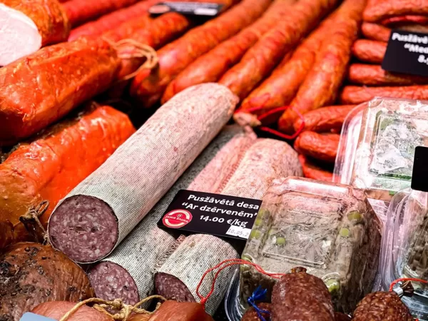 Garšu Osta veikala produkti